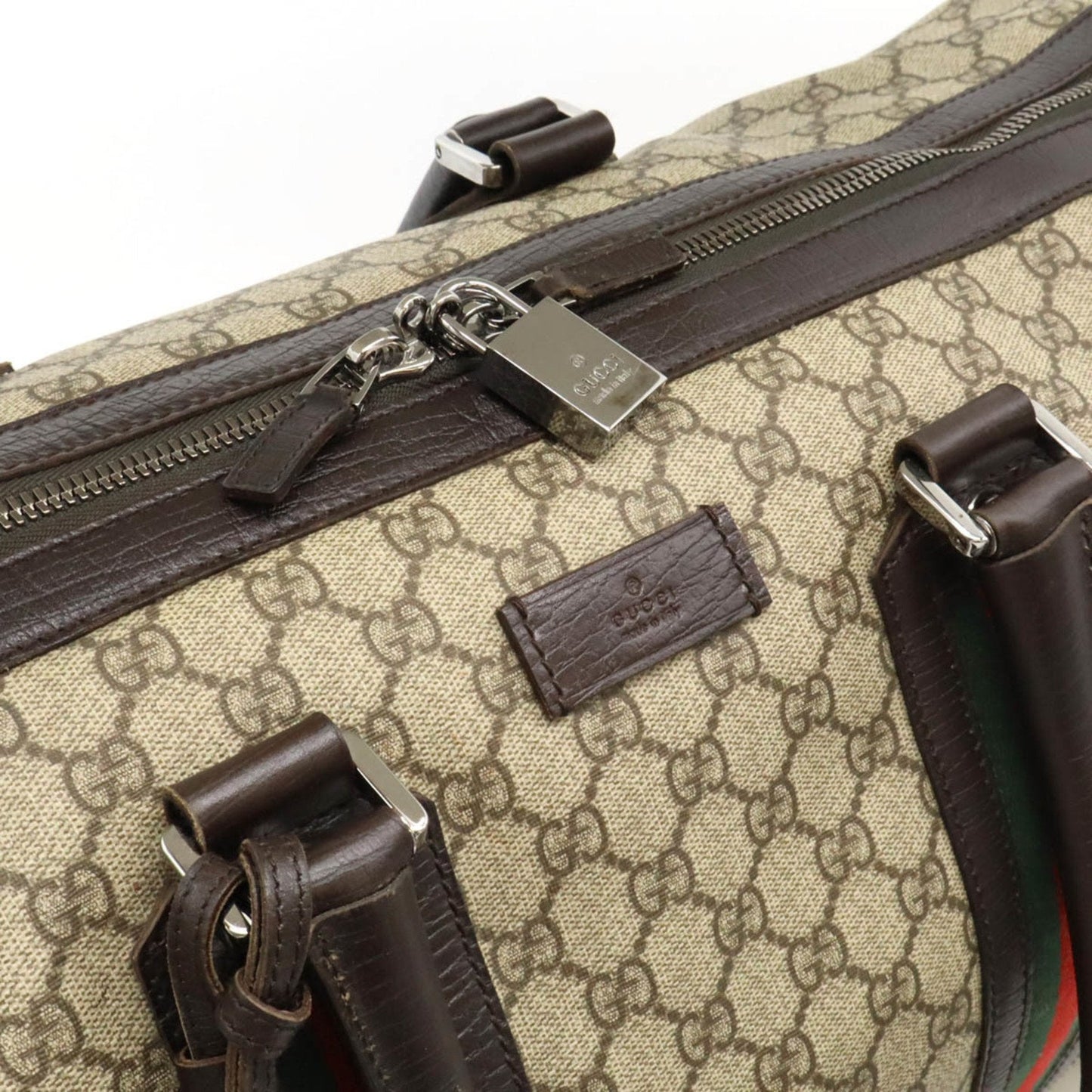 Gucci Sherry  Canvas Travel Bag ()