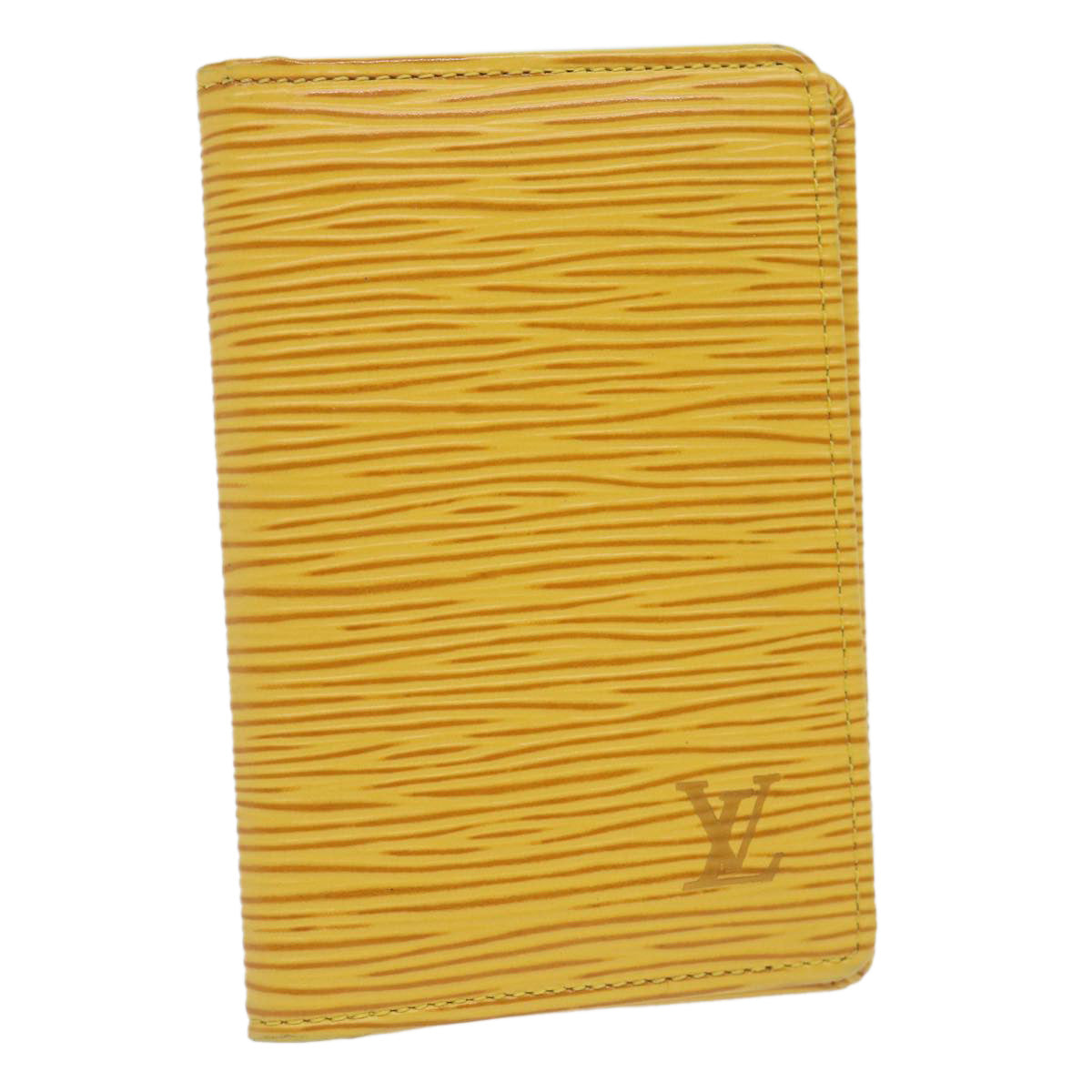 LOUIS VUITTON Epi Organizer Dupoch Card Case Yellow M63589 LV 62120