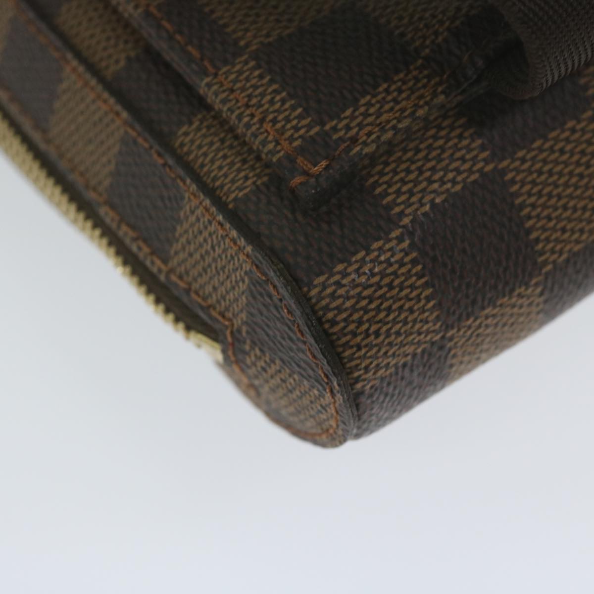 LOUIS VUITTON Damier Ebene Geronimos Shoulder Bag N51994 LV 62128A
