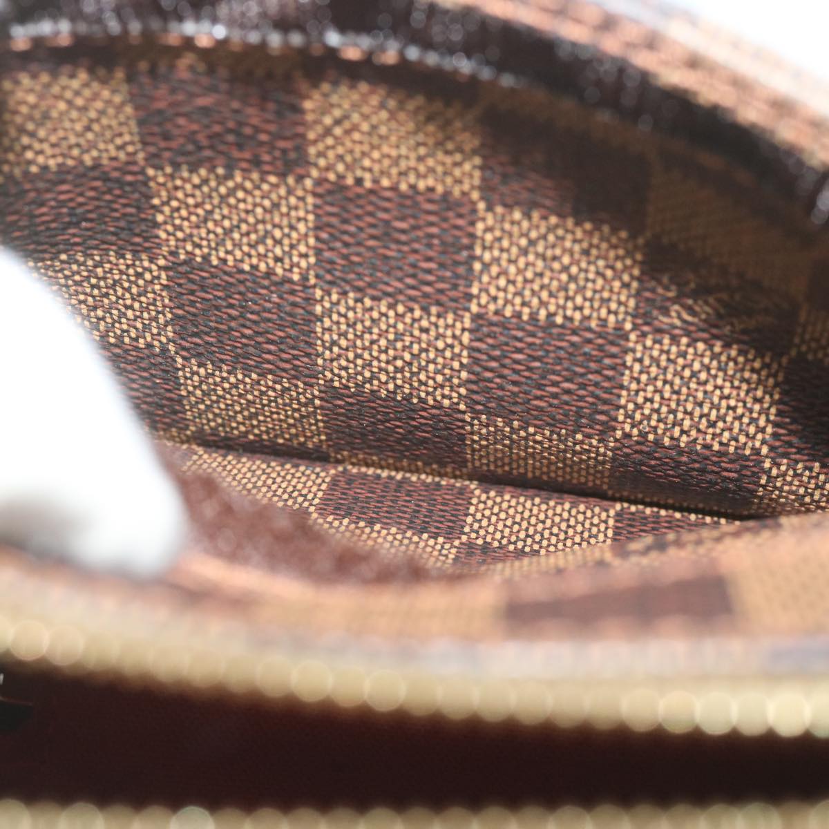 LOUIS VUITTON Damier Ebene Geronimos Shoulder Bag N51994 LV 62128A