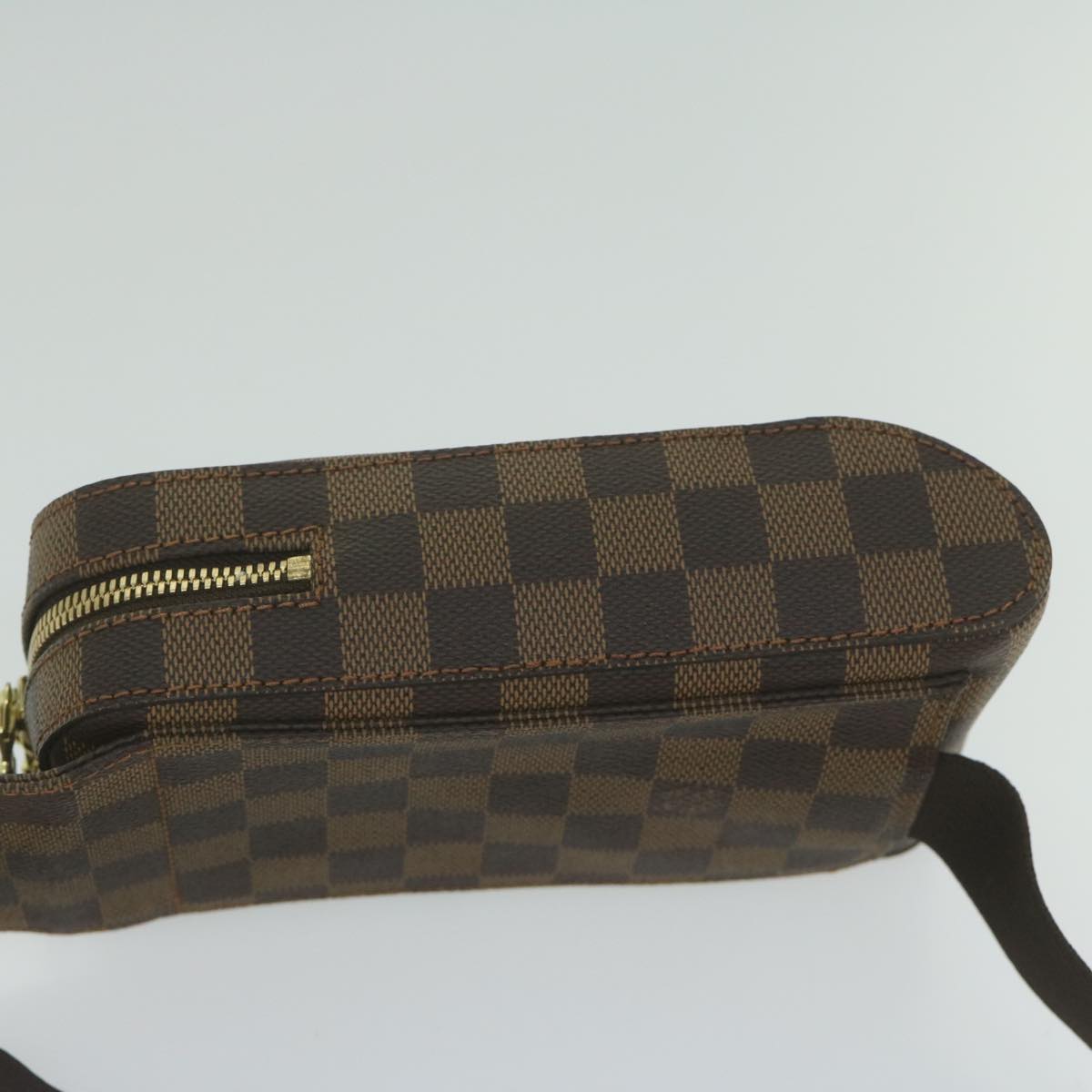 LOUIS VUITTON Damier Ebene Geronimos Shoulder Bag N51994 LV 62128A