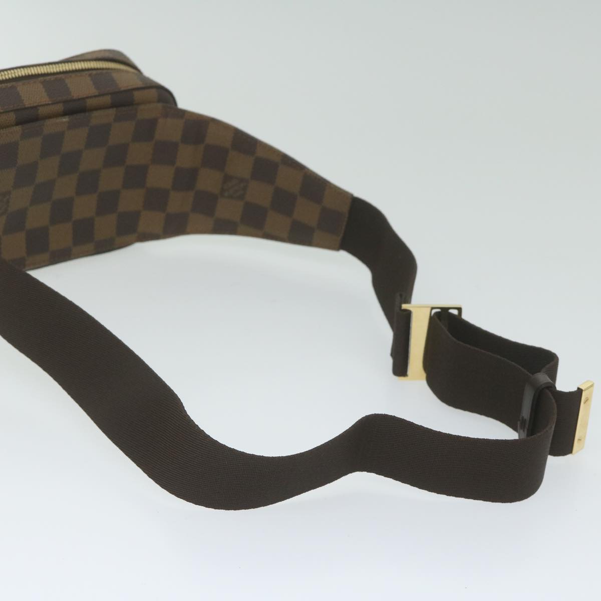 LOUIS VUITTON Damier Ebene Geronimos Shoulder Bag N51994 LV 62128A
