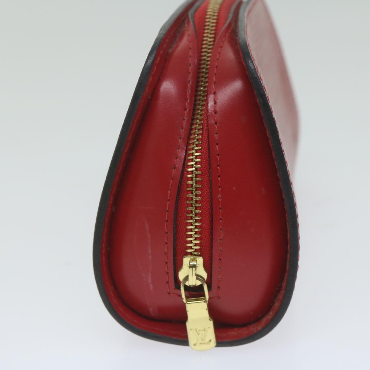 LOUIS VUITTON Epi Dauphine PM Pouch Red M48447 LV 62157