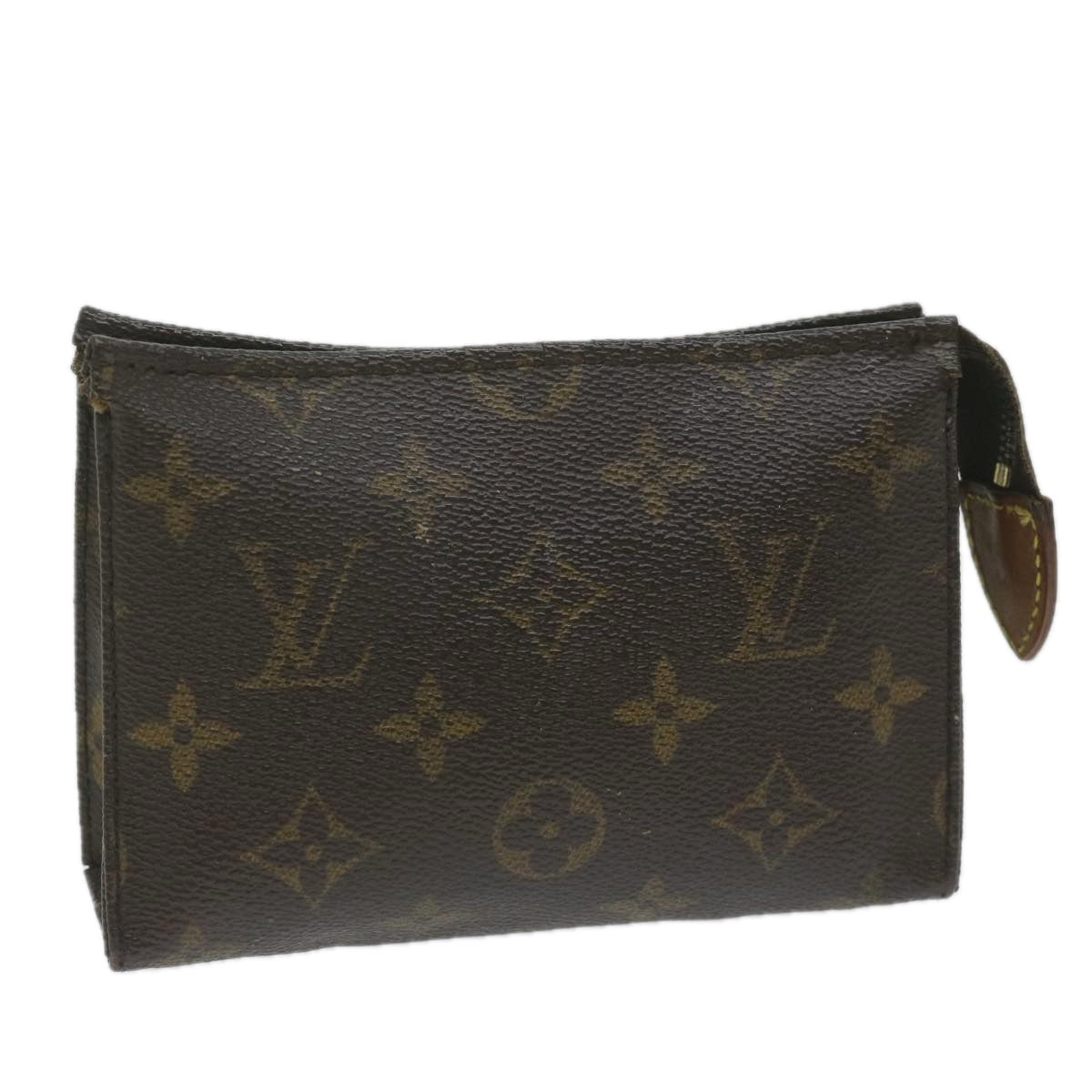 LOUIS VUITTON Monogram Poche Toilette 15 Pouch M47546 LV 62165
