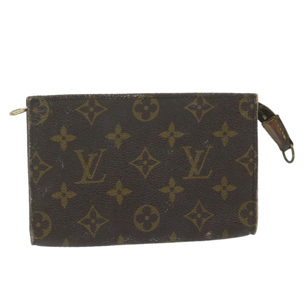 LOUIS VUITTON Monogram Bucket PM Accessory Pouch LV 62166