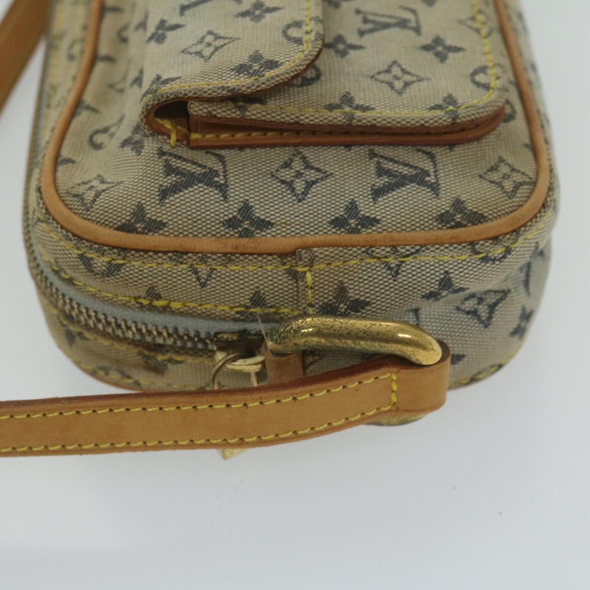 LOUIS VUITTON Monogram Mini Juliet MM Shoulder Bag Blue M92004 LV 62170