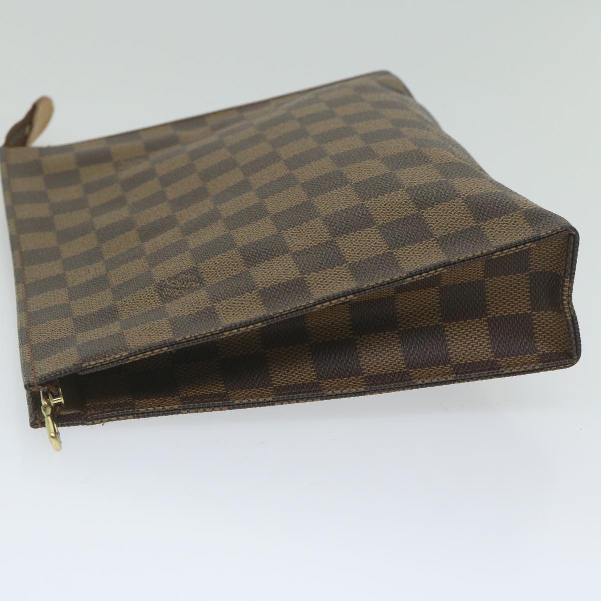 LOUIS VUITTON Damier Ebene Poche Toilette 26 Pouch N47543 LV 62174