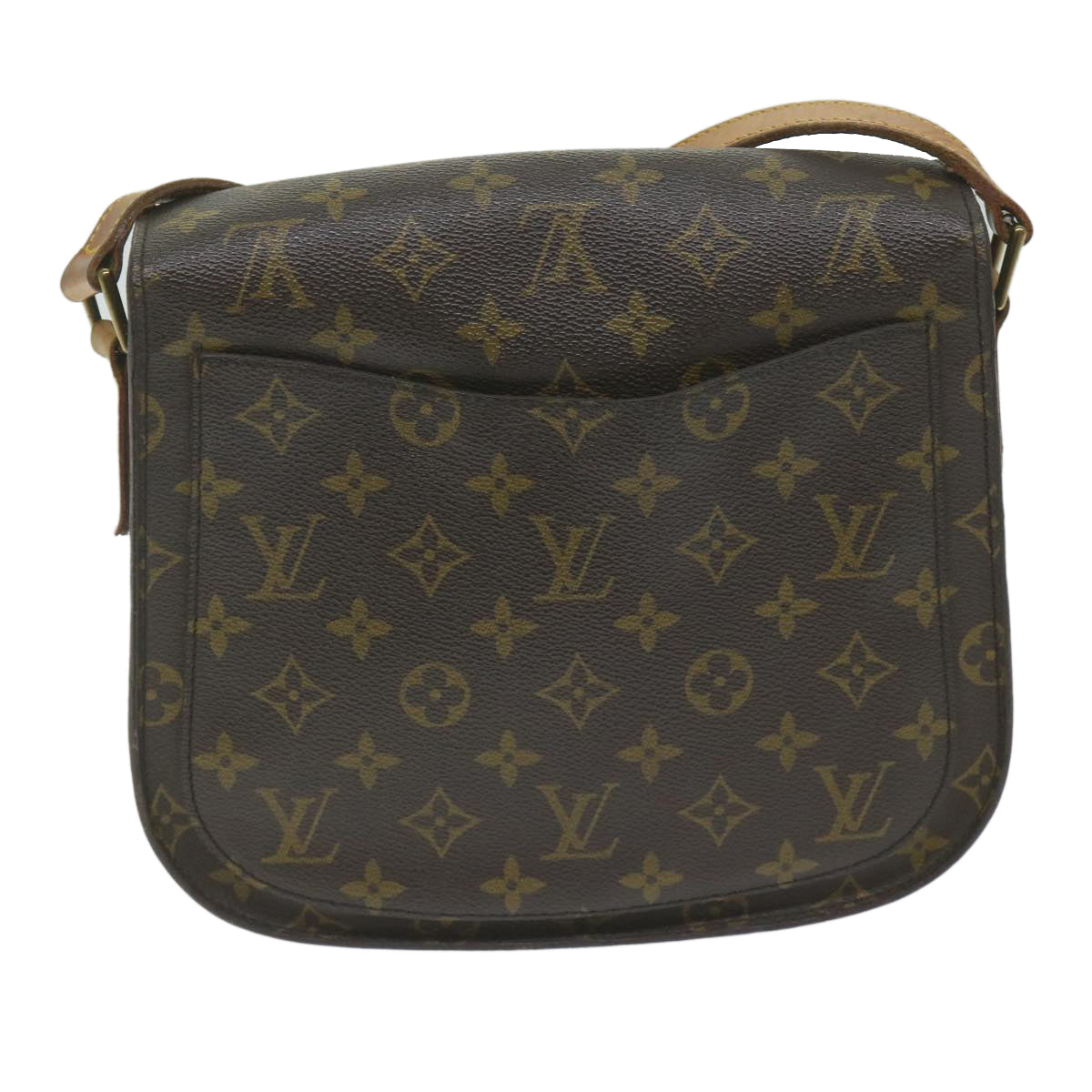 LOUIS VUITTON Monogram Saint Cloud GM Shoulder Bag M51242 LV 62182