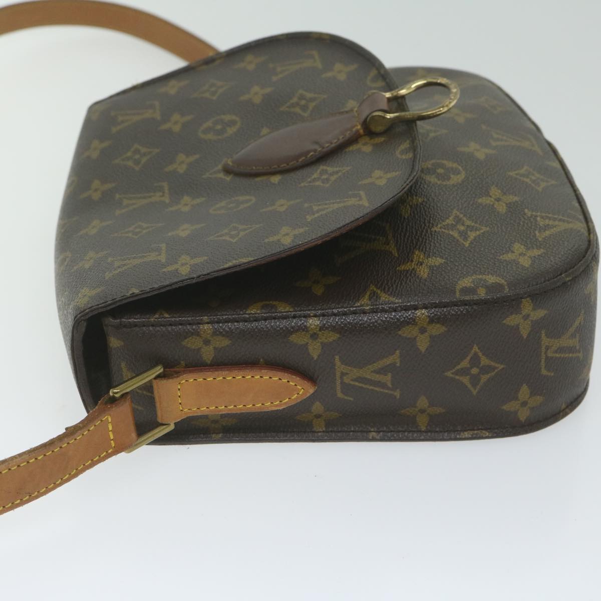 LOUIS VUITTON Monogram Saint Cloud GM Shoulder Bag M51242 LV 62182