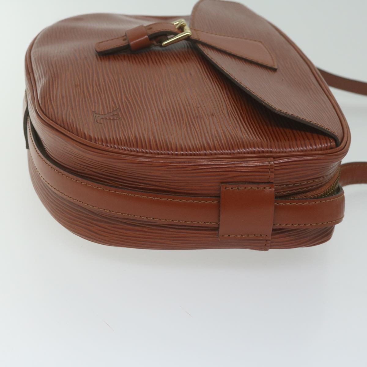 LOUIS VUITTON Epi Jeune FilleMM Shoulder Bag Brown M52153 LV 62185