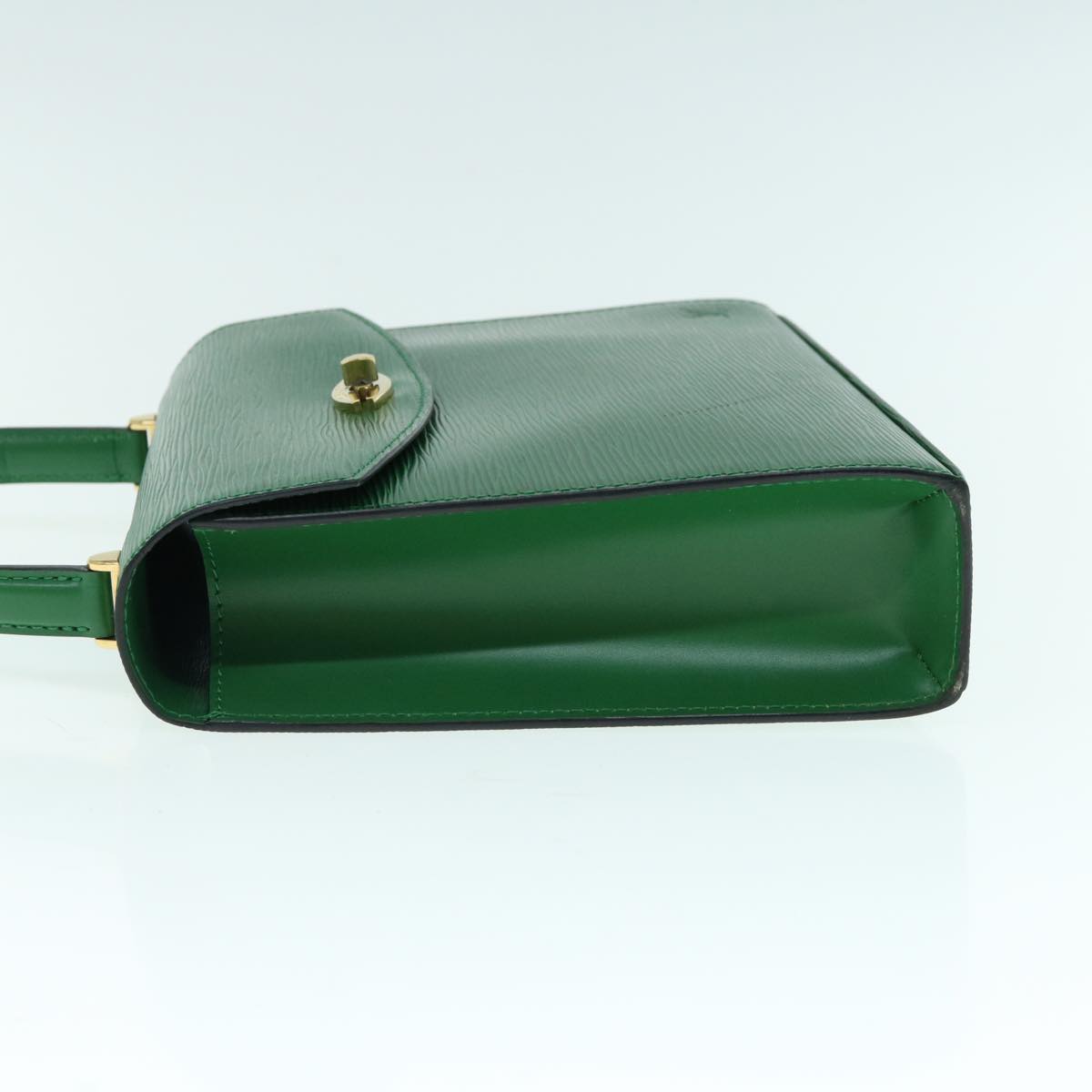 LOUIS VUITTON Epi Malesherbes Hand Bag Green M52374 LV 62197