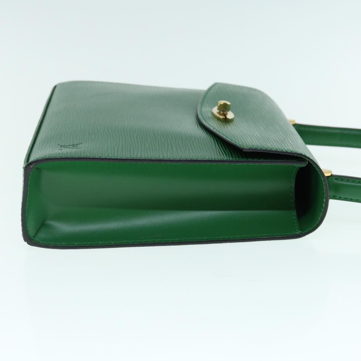 LOUIS VUITTON Epi Malesherbes Hand Bag Green M52374 LV 62197