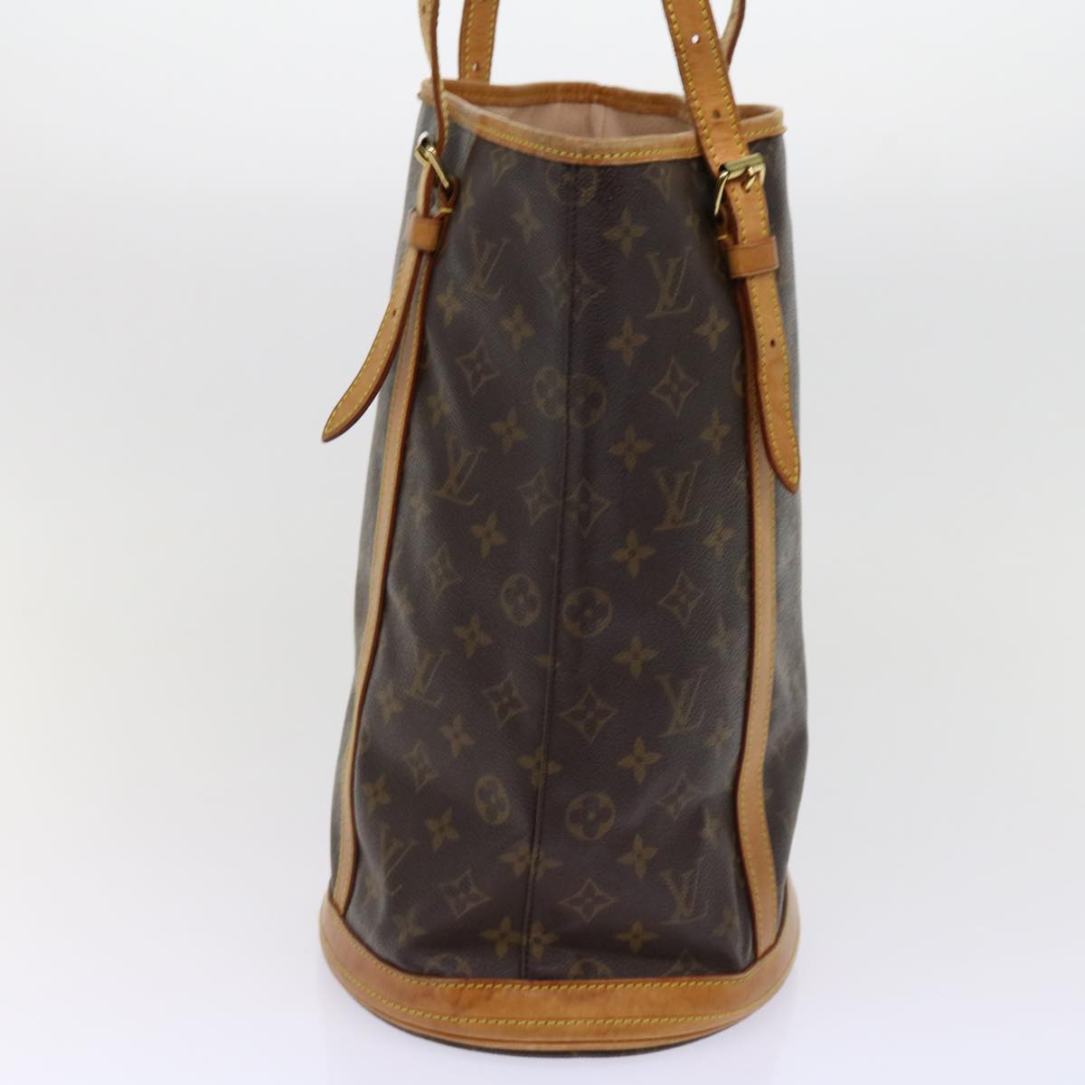 LOUIS VUITTON Monogram Bucket GM Shoulder Bag M42236 LV 62209