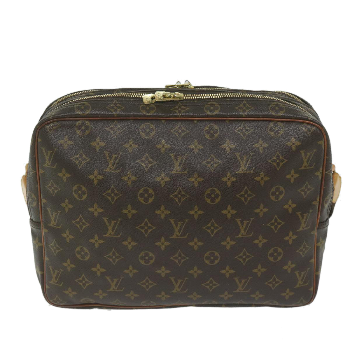 LOUIS VUITTON Monogram Reporter GM Shoulder Bag M45252 LV 62211