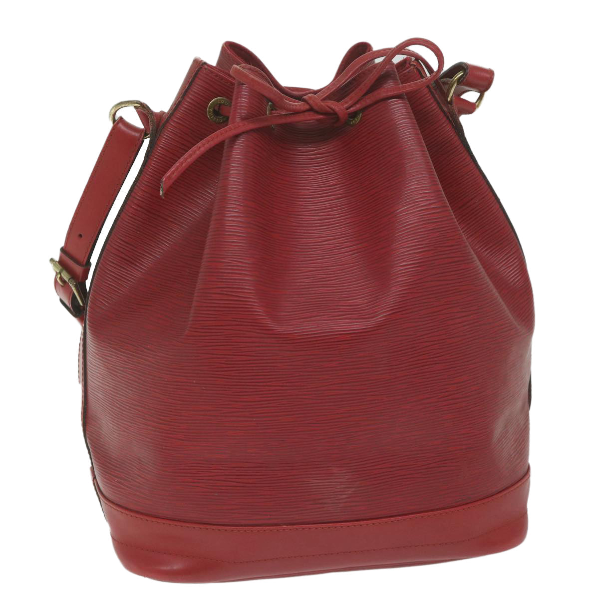 LOUIS VUITTON Epi Noe Shoulder Bag Red M44007 LV 62216
