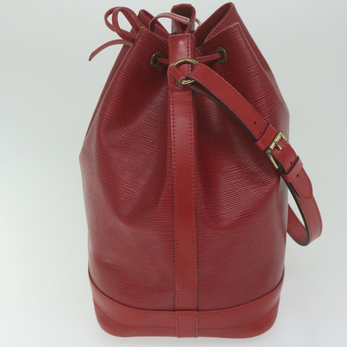 LOUIS VUITTON Epi Noe Shoulder Bag Red M44007 LV 62216