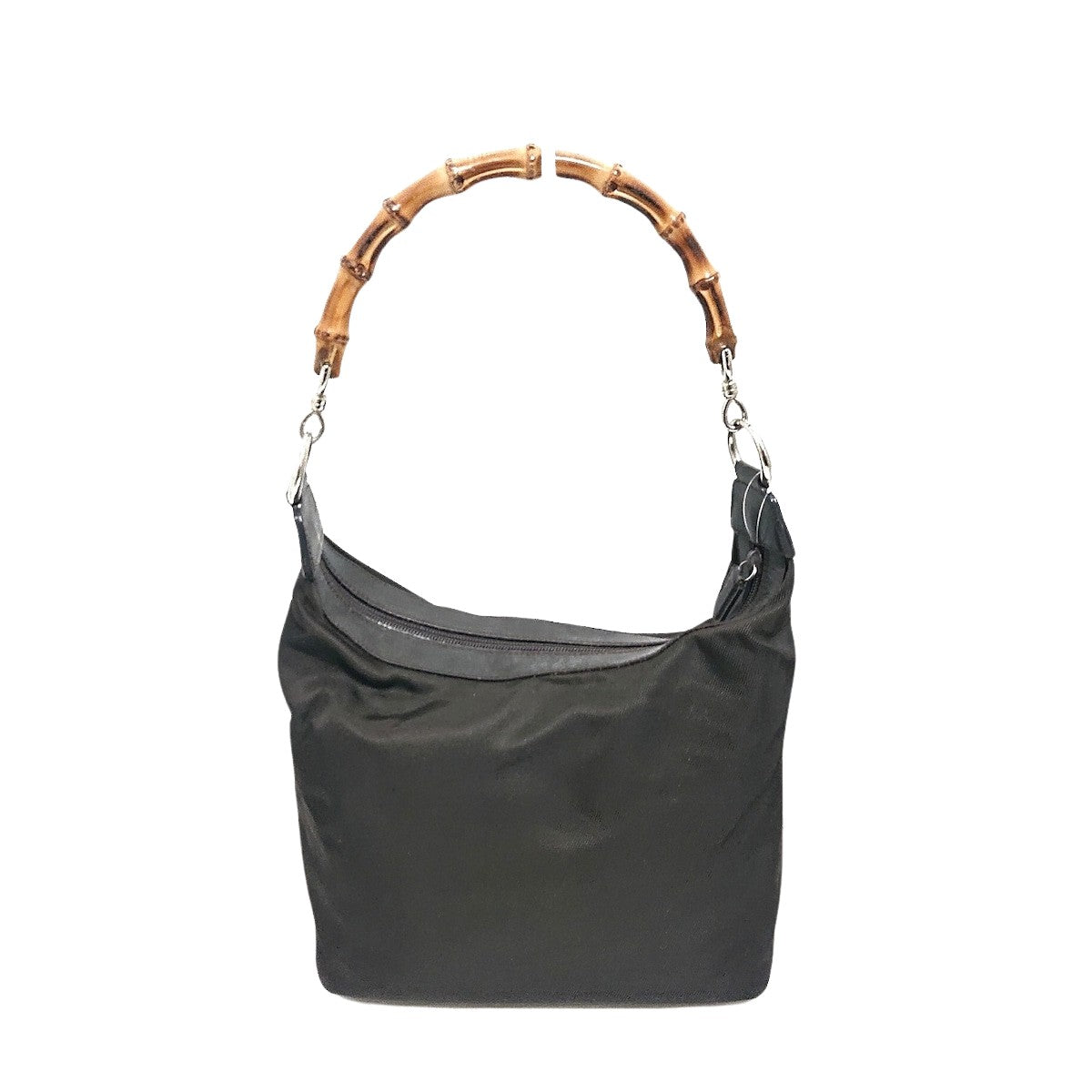 Luxury Gucci Trending 2025 Bamboo  Synthetic Shoulder Bag ()
