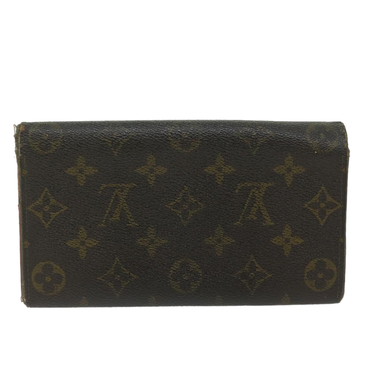 LOUIS VUITTON Monogram Portefeuille Credit Long Wallet M61723 LV 62232
