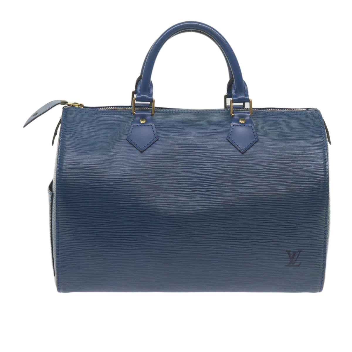 LOUIS VUITTON Epi Speedy 30 Hand Bag Toledo Blue M43005 LV 62246
