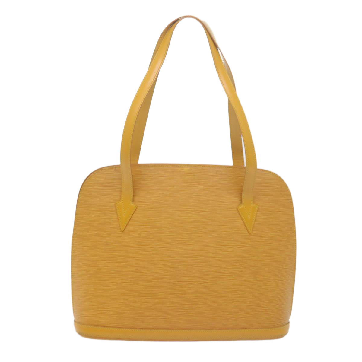 LOUIS VUITTON Epi Lussac Shoulder Bag Yellow M52289 LV 62250