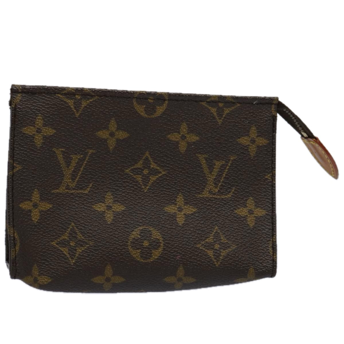 LOUIS VUITTON Monogram Poche Toilette 15 Pouch M47546 LV 62259