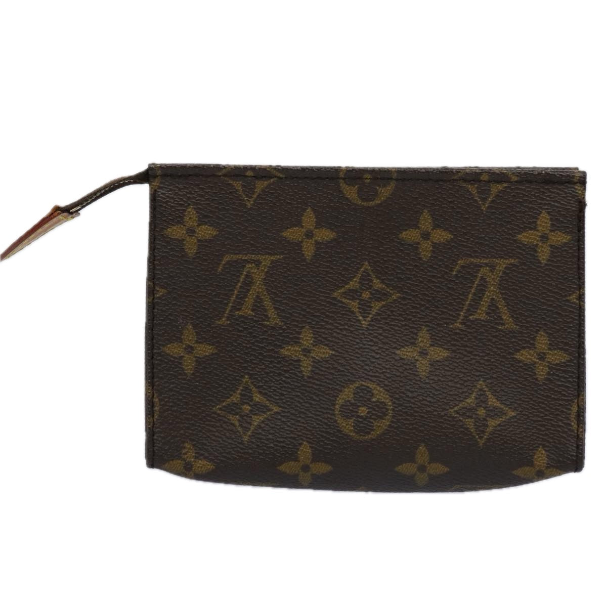 LOUIS VUITTON Monogram Poche Toilette 15 Pouch M47546 LV 62259