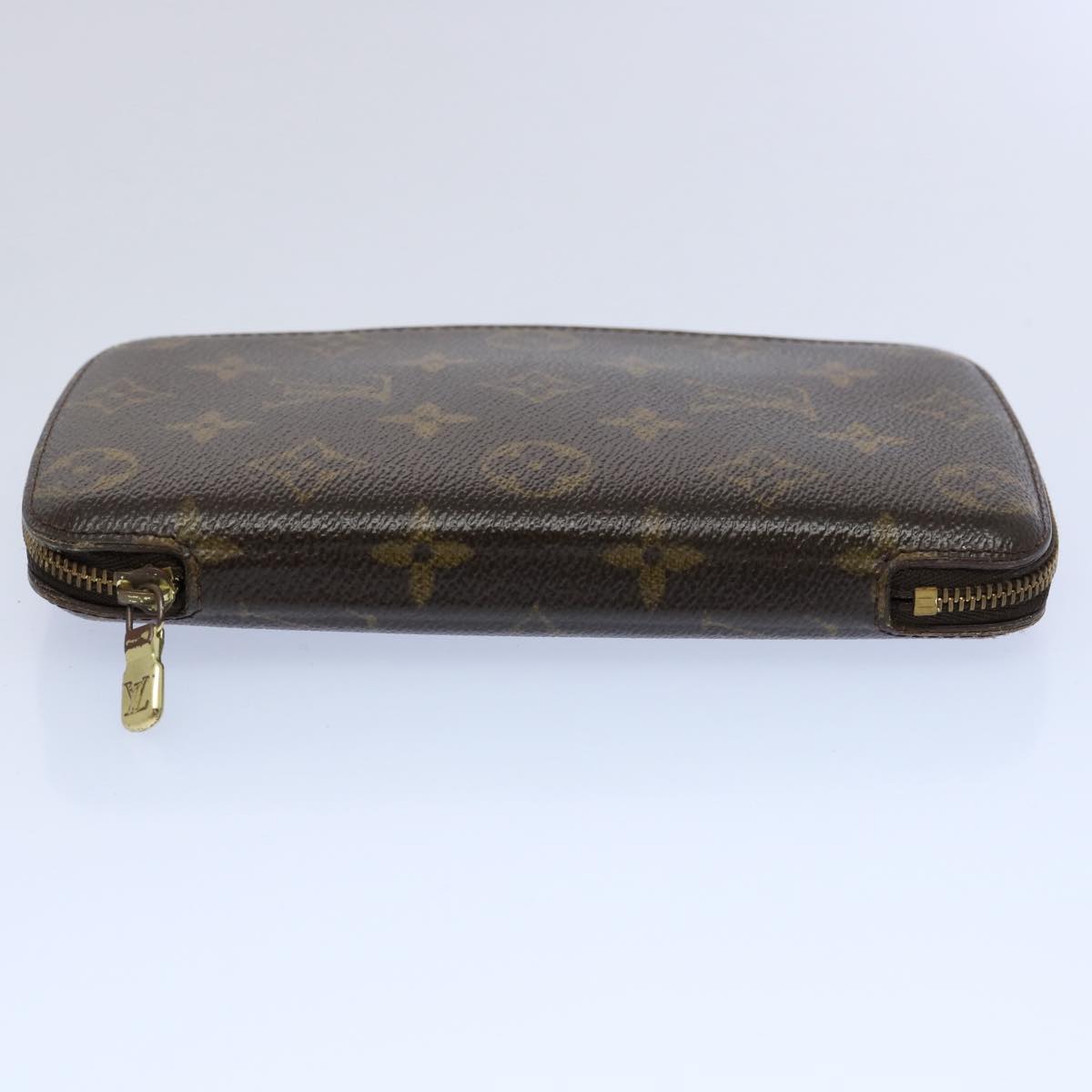 LOUIS VUITTON Monogram Agenda Jet Travel Case M62850 LV 62263