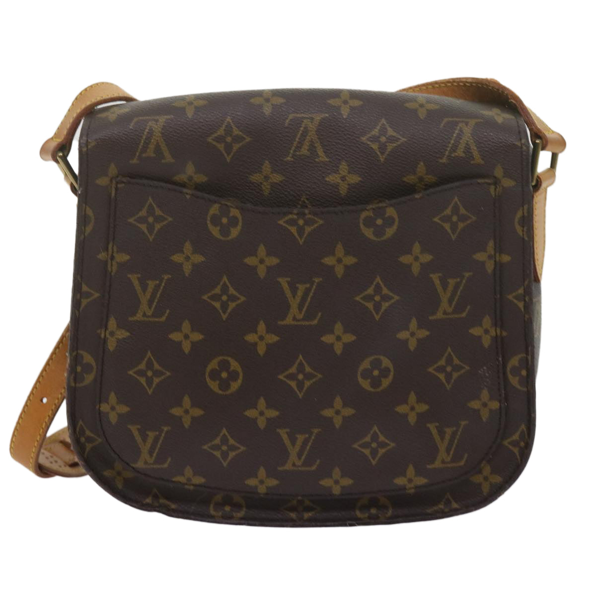LOUIS VUITTON Monogram Saint Cloud GM Shoulder Bag M51242 LV 62274