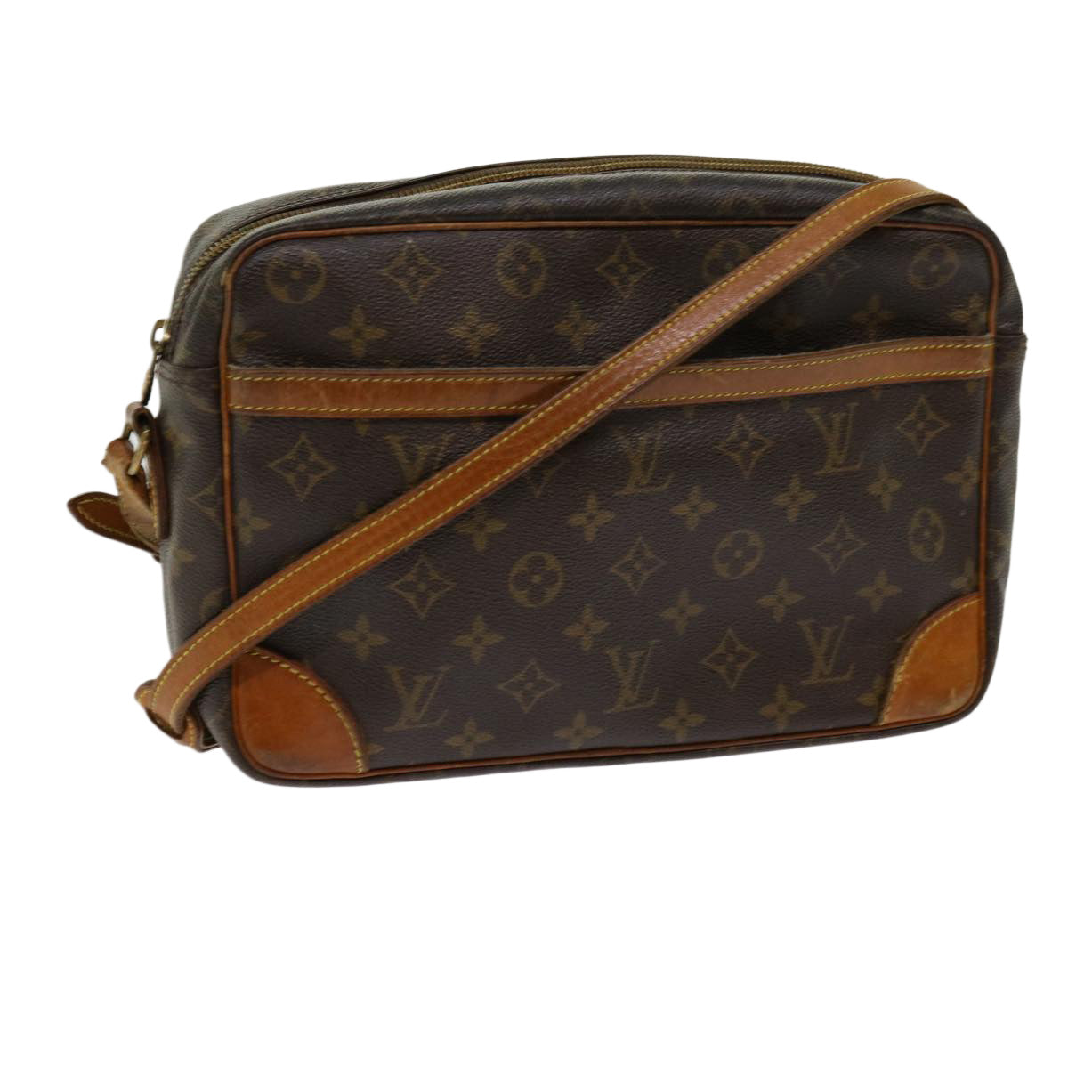 LOUIS VUITTON Monogram Trocadero 27 Shoulder Bag M51274 LV 62280