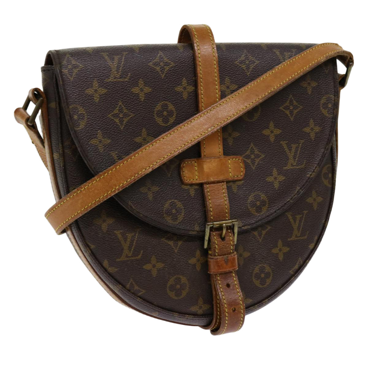 LOUIS VUITTON Monogram Chantilly GM Shoulder Bag M51232 LV 62281