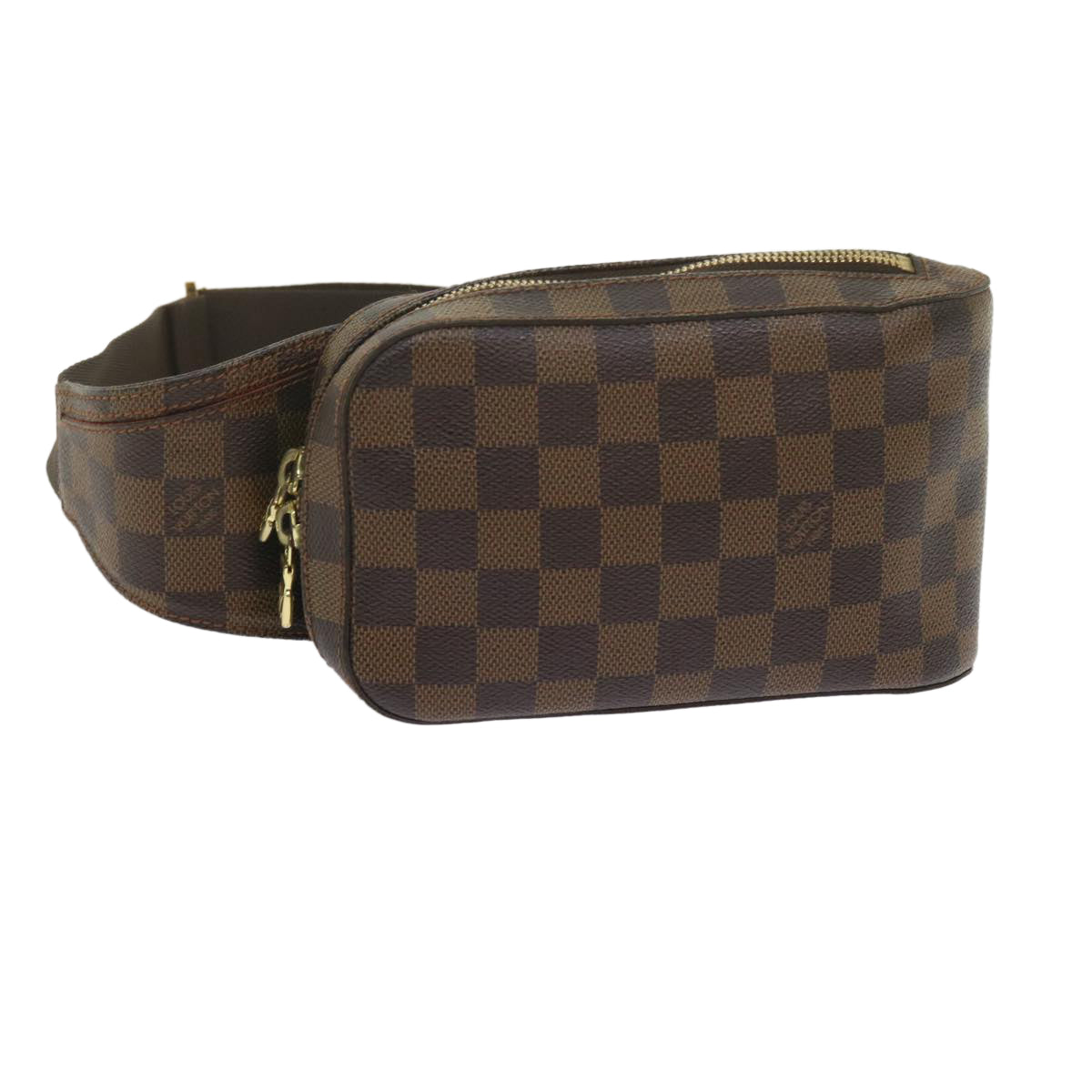LOUIS VUITTON Damier Ebene Geronimos Shoulder Bag N51994 LV 62282