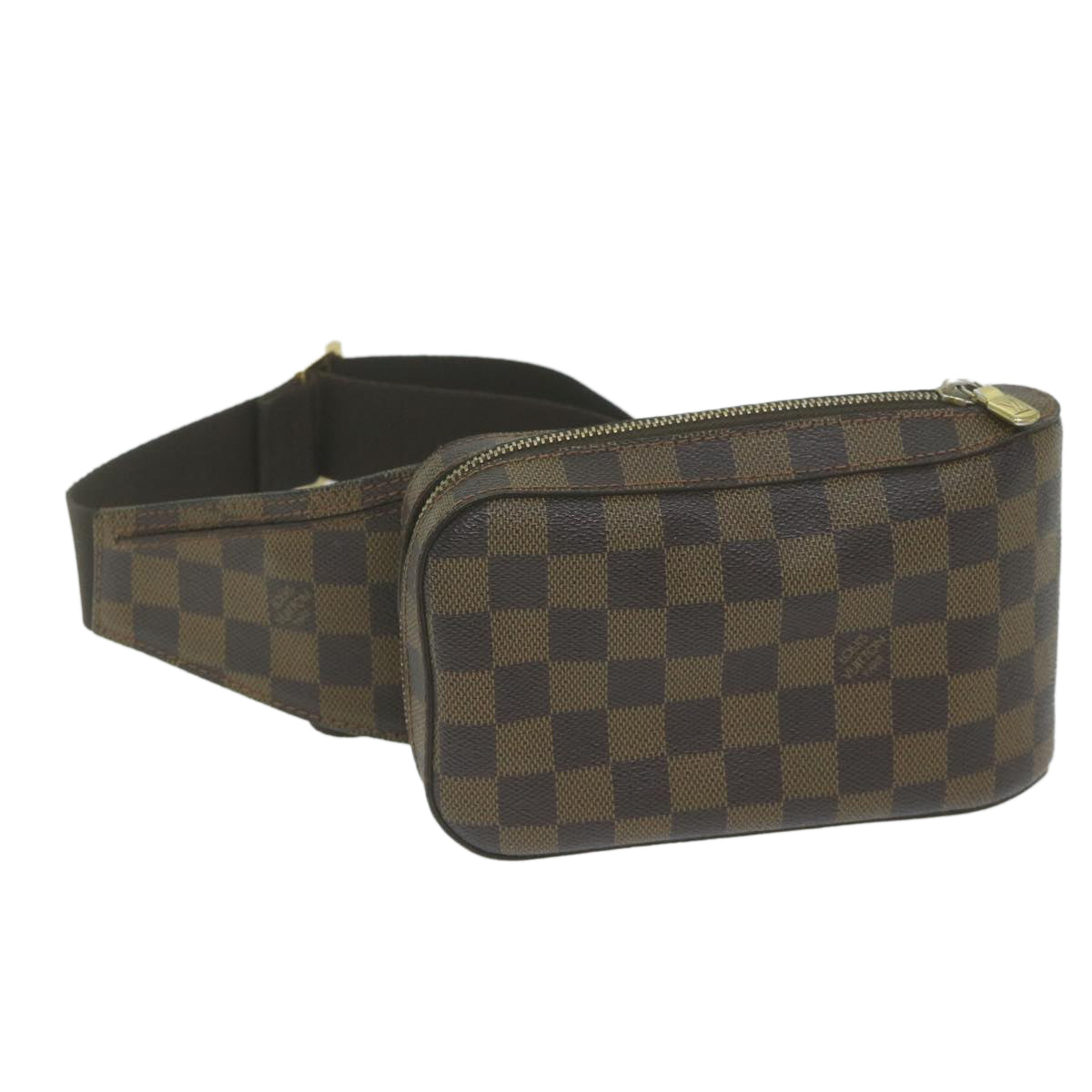 LOUIS VUITTON Damier Ebene Geronimos Shoulder Bag N51994 LV 62283