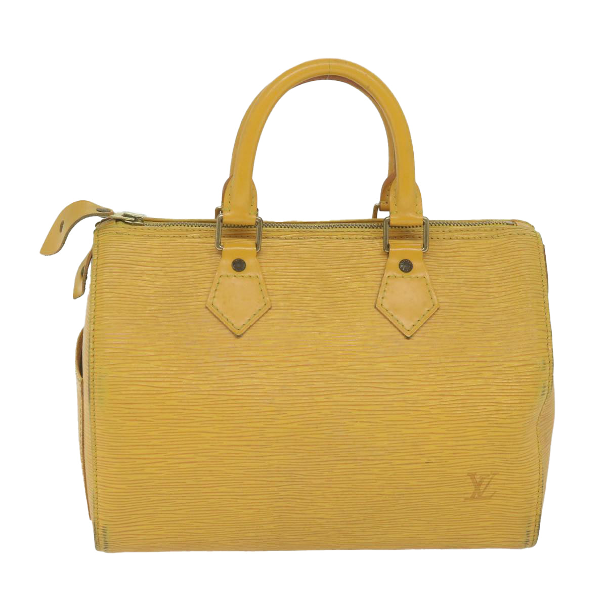 LOUIS VUITTON Epi Speedy 25 Hand Bag Tassili Yellow M43019 LV 62294