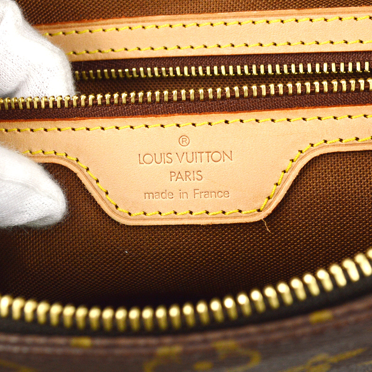 Louis Vuitton 2000 Monogram Cabas Piano M51148