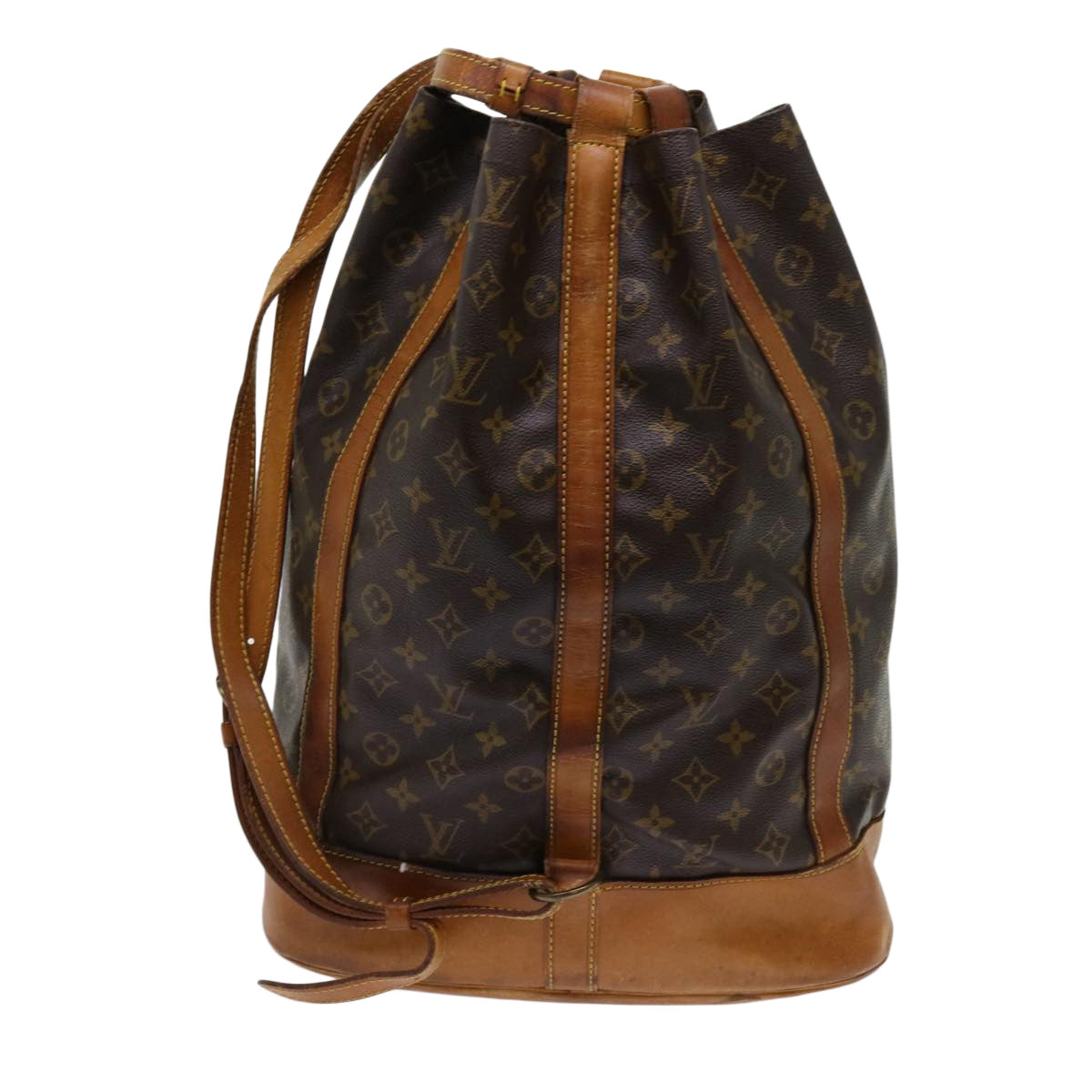 LOUIS VUITTON Monogram Randonnee GM Shoulder Bag M42244 LV 62354