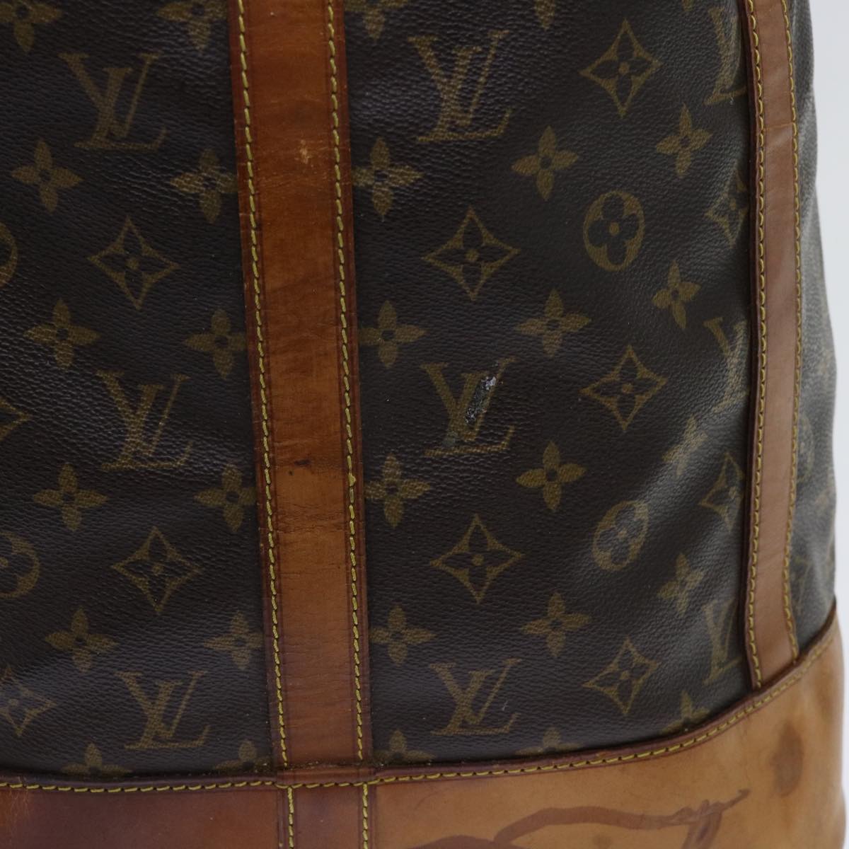 LOUIS VUITTON Monogram Randonnee GM Shoulder Bag M42244 LV 62354