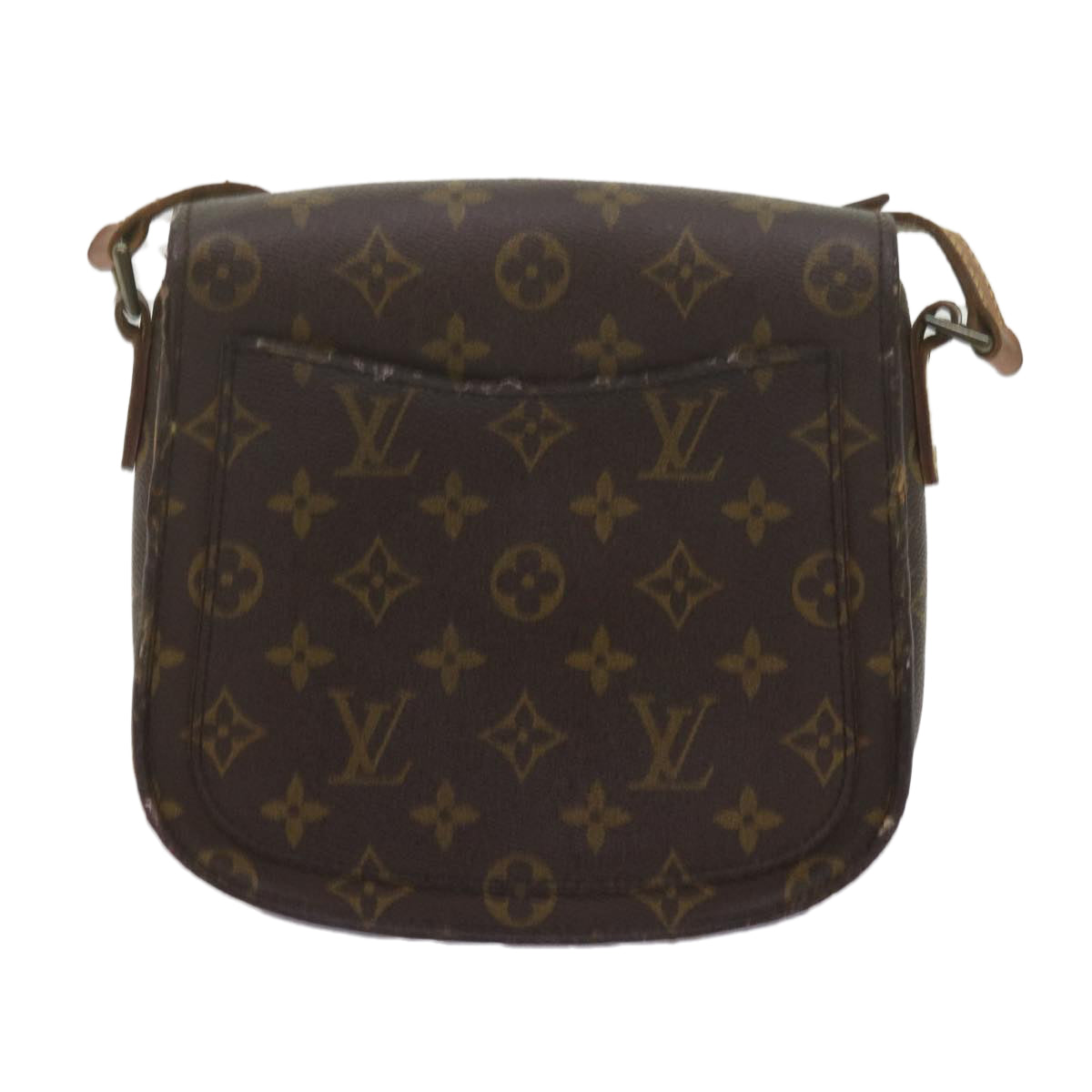 LOUIS VUITTON Monogram Saint Cloud MM Shoulder Bag M51243 LV 62388