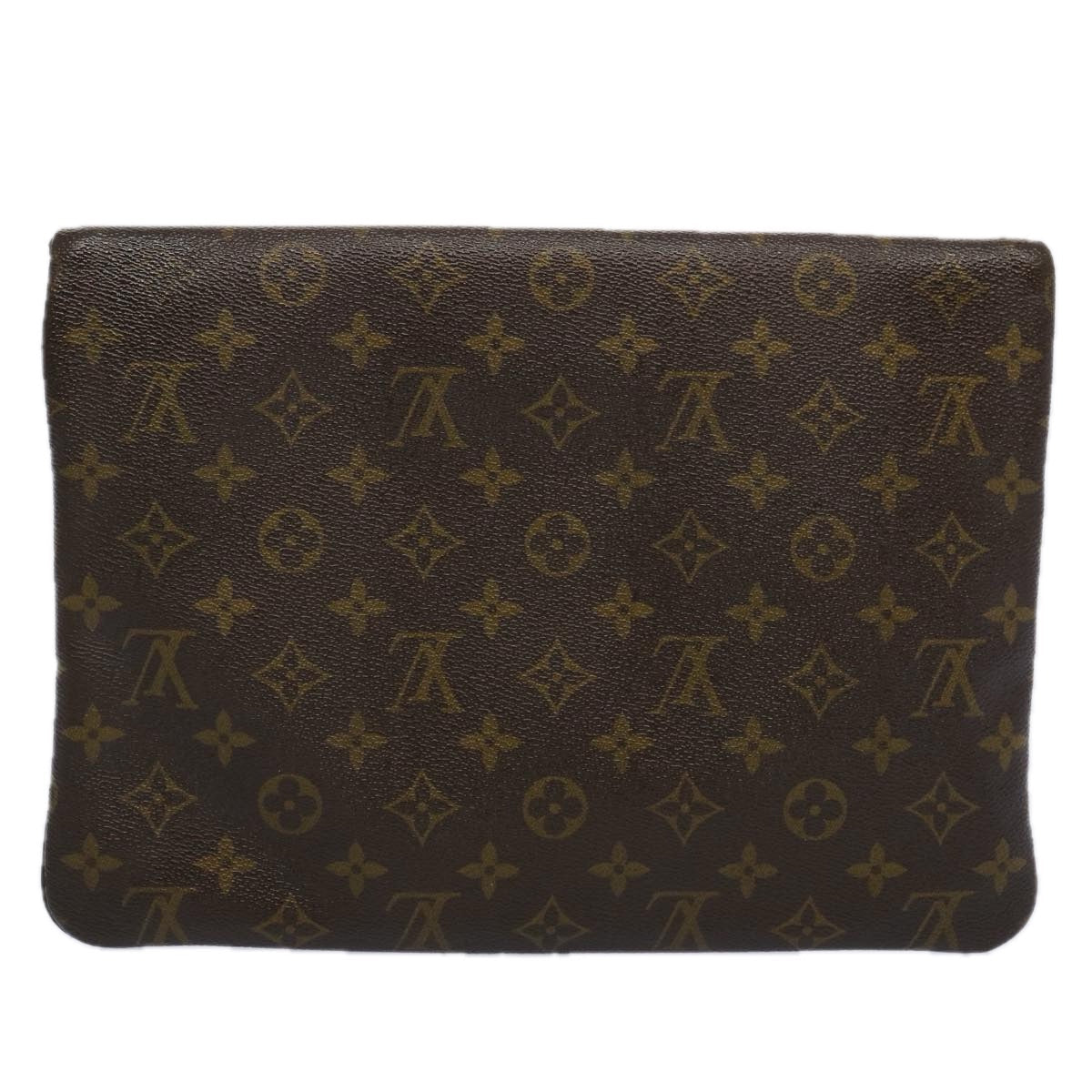 LOUIS VUITTON Monogram Pochette Priant Clutch Bag M51805 LV 62402