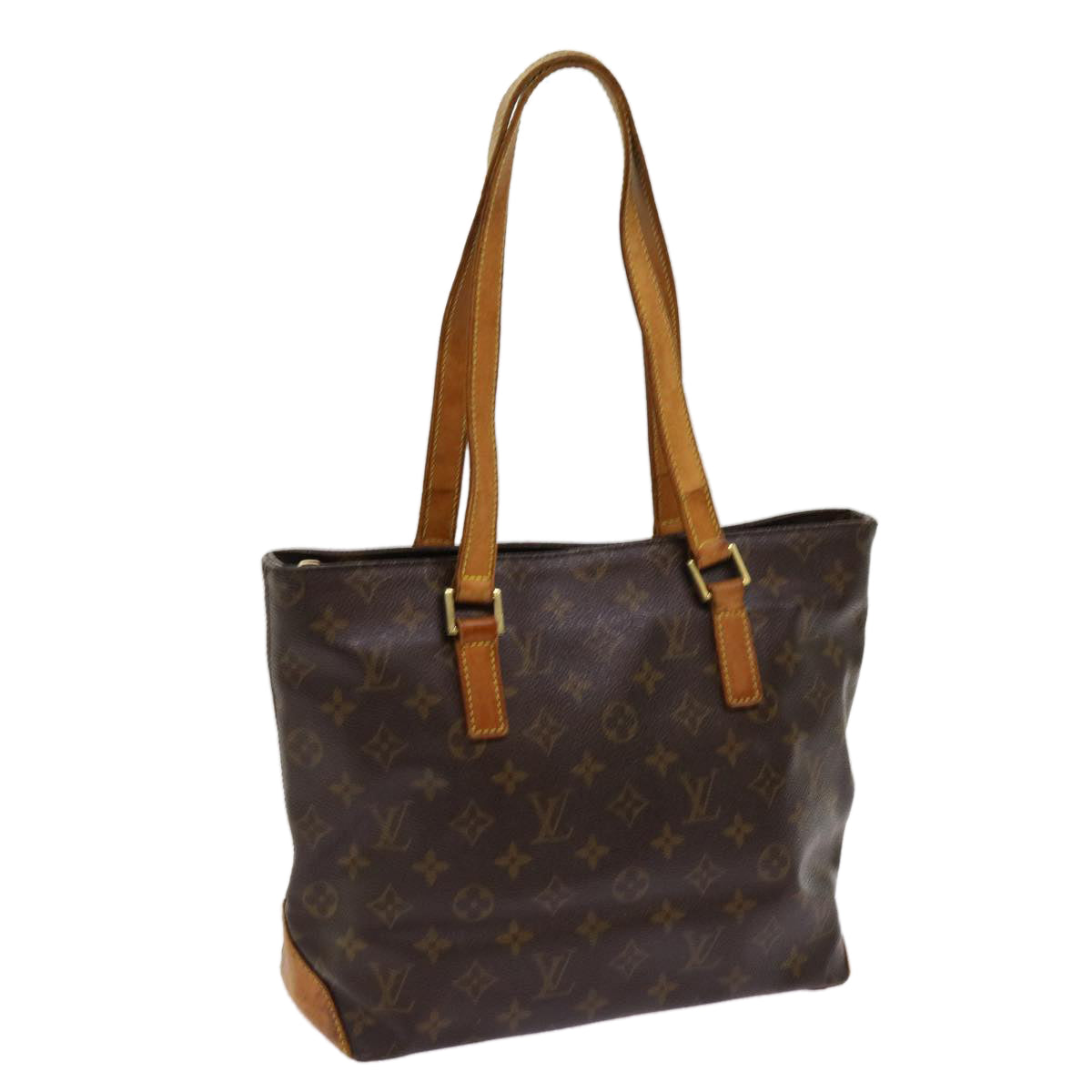 LOUIS VUITTON Monogram Cabas Piano Tote Bag M51148 LV 62430