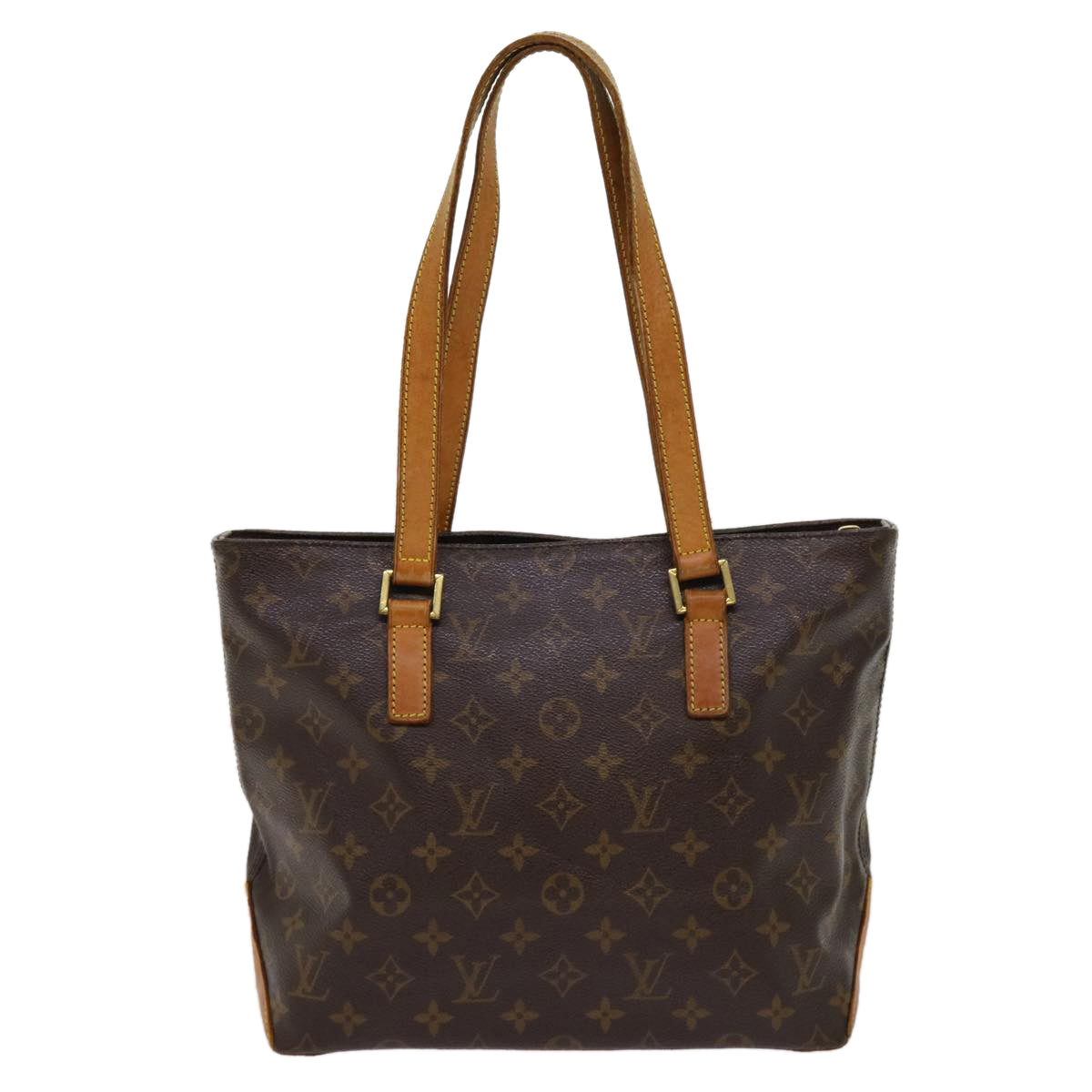 LOUIS VUITTON Monogram Cabas Piano Tote Bag M51148 LV 62430