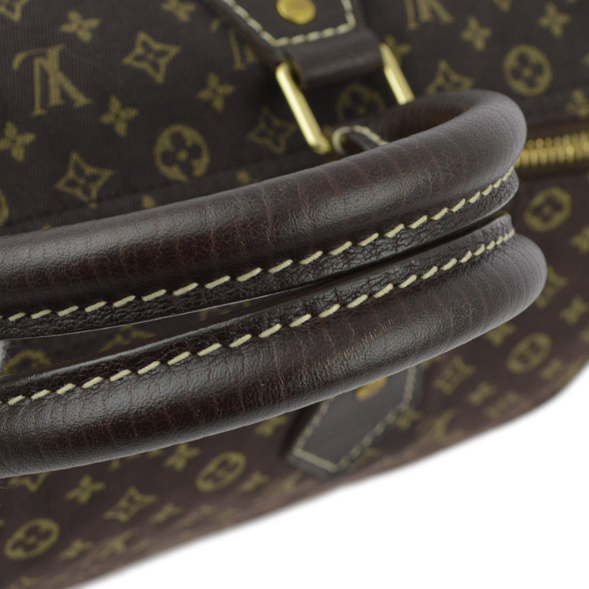 Louis Vuitton 2006 Brown Monogram Mini Lin Speedy 30 Handbag M95224