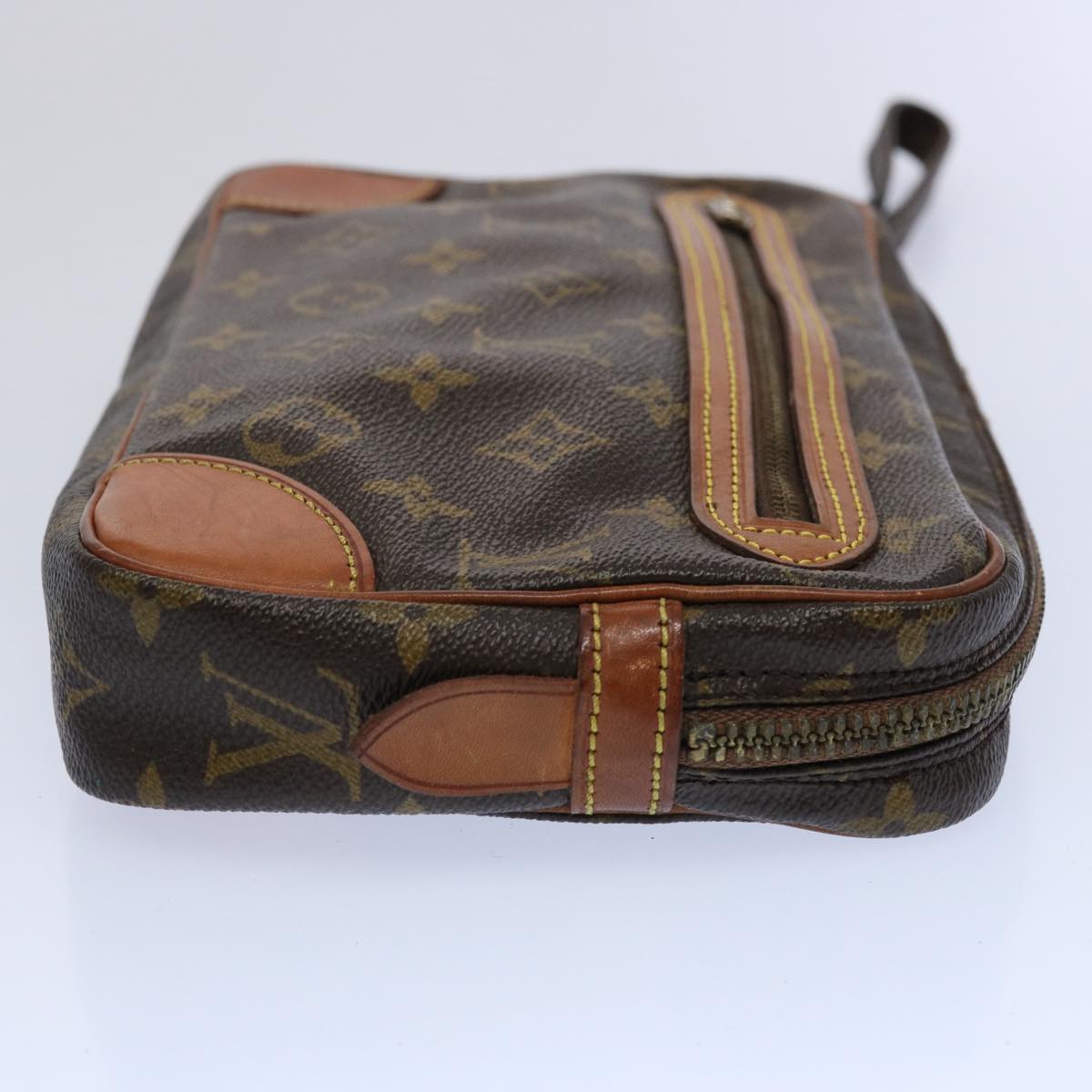 LOUIS VUITTON Monogram Marly Dragonne GM Clutch Bag M51825 LV 62457