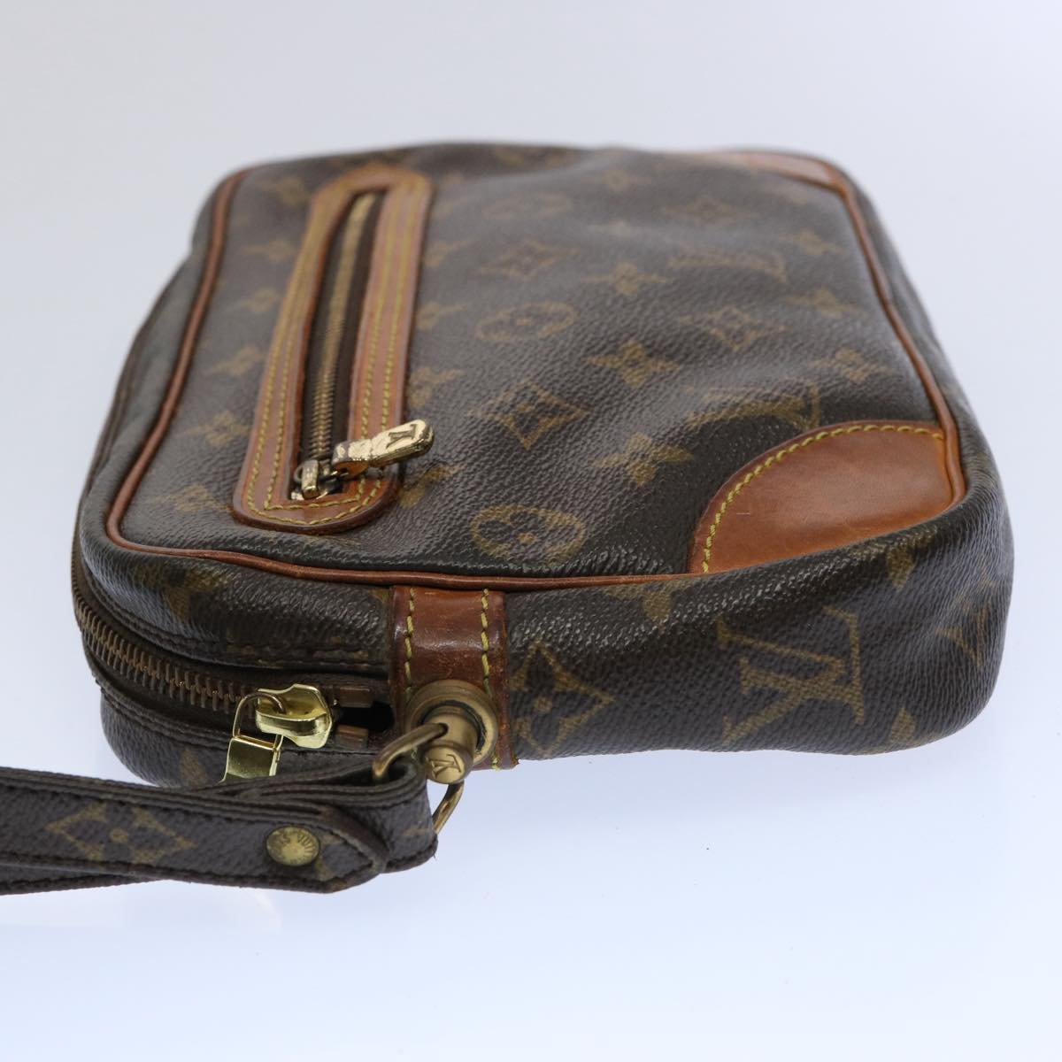 LOUIS VUITTON Monogram Marly Dragonne GM Clutch Bag M51825 LV 62458