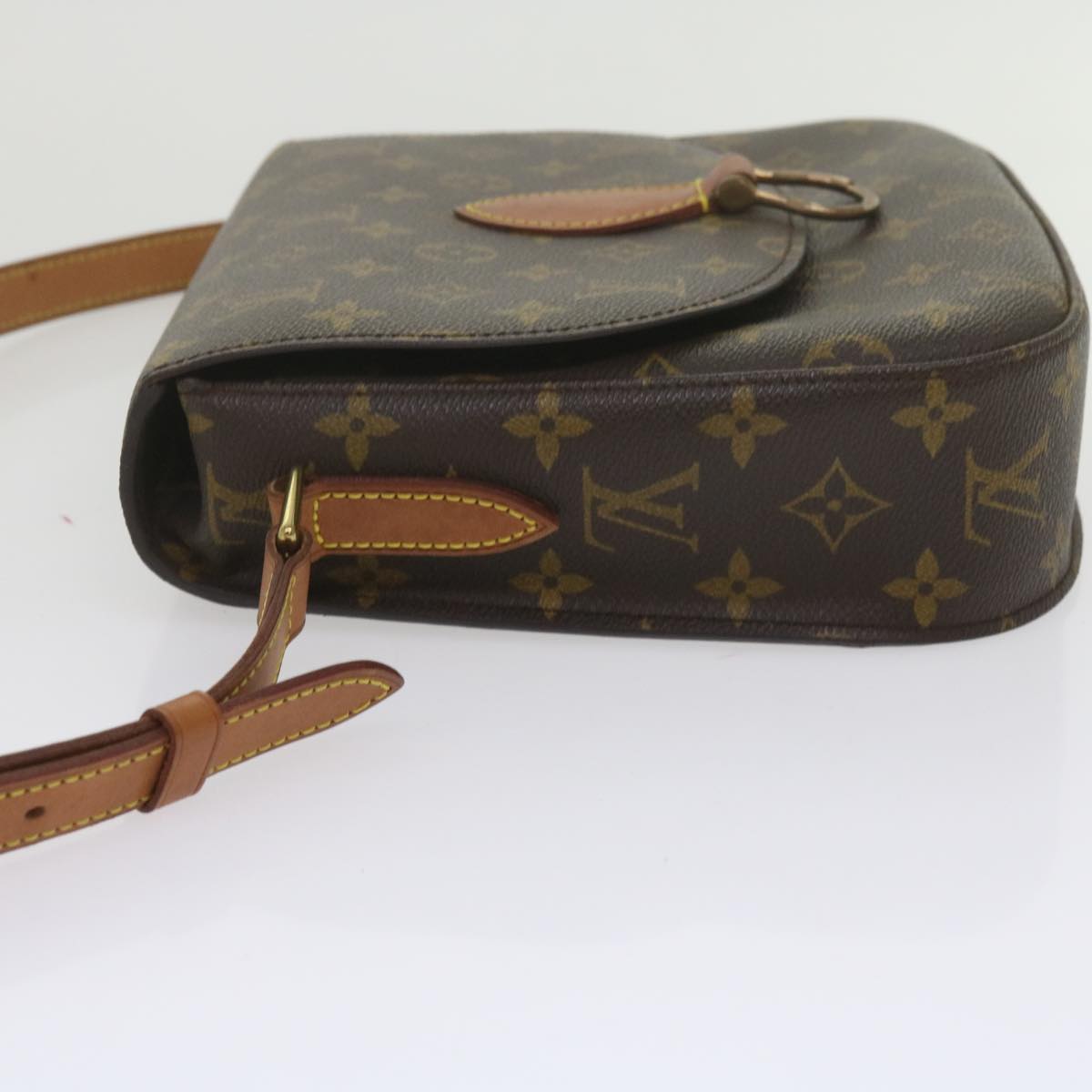 LOUIS VUITTON Monogram Saint Cloud GM Shoulder Bag M51242 LV 62465