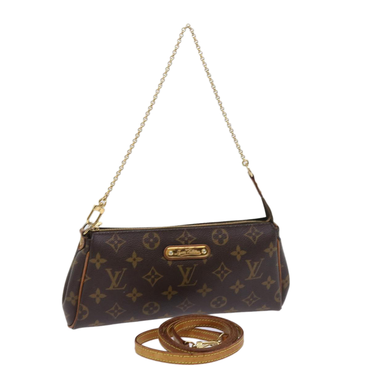LOUIS VUITTON Monogram Eva Shoulder Bag 2way M95567 LV 62484