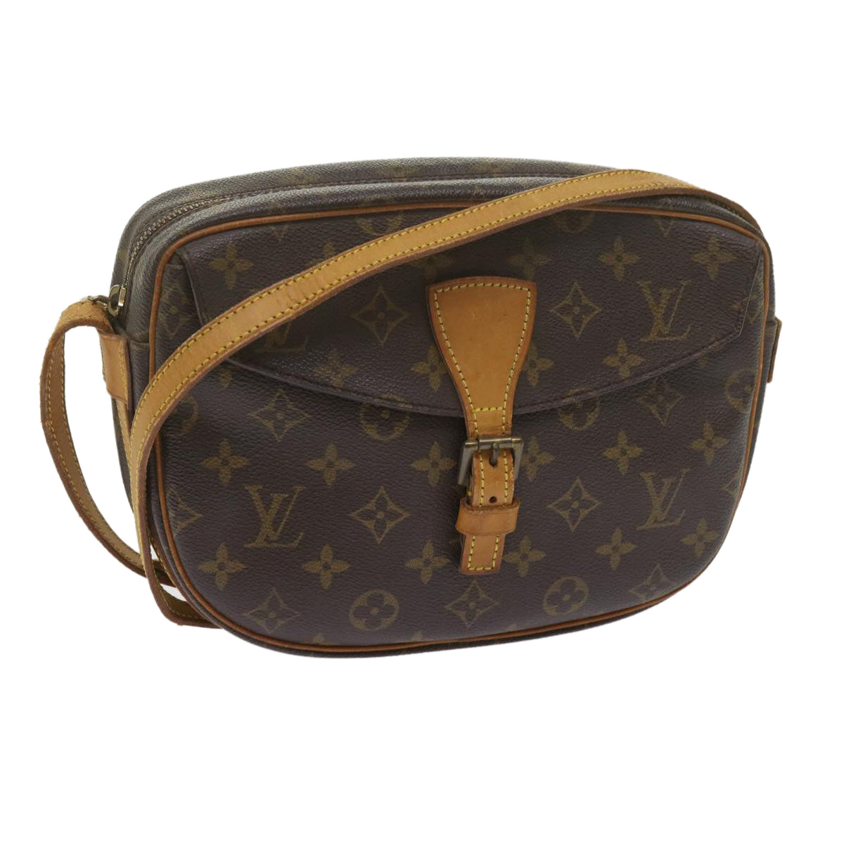 LOUIS VUITTON Monogram Jeune Fille MM Shoulder Bag M51226 LV 62487