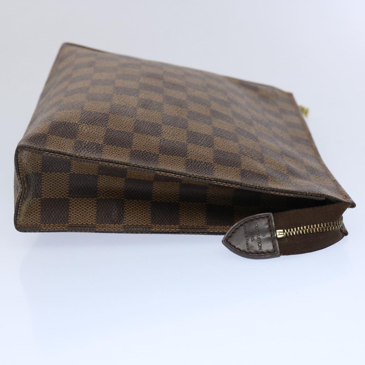 LOUIS VUITTON Damier Ebene Poche Toilette 26 Pouch N47543 LV 62492