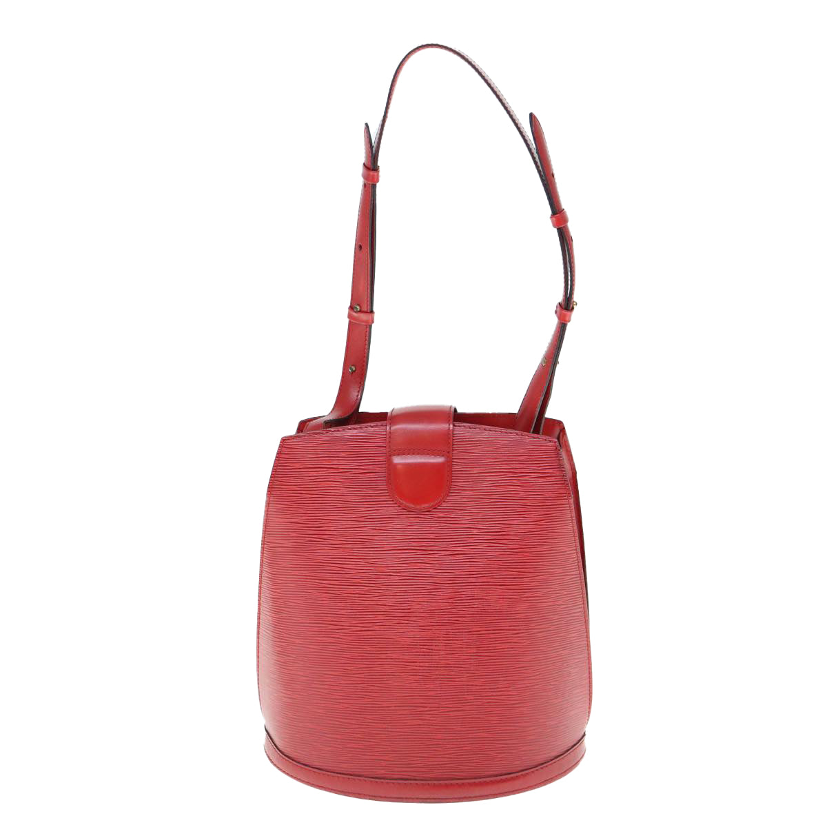 LOUIS VUITTON Epi Cluny Shoulder Bag Red M52257 LV 62496
