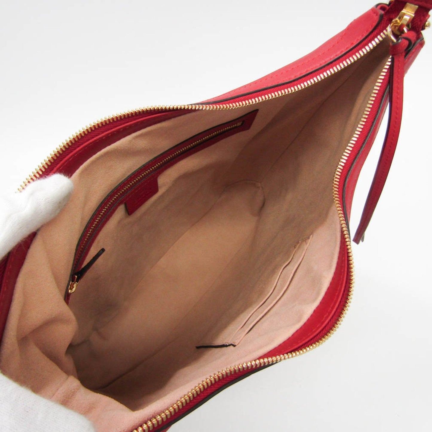 Luxury Gucci Trending 2025 Interlocking G  Leather Shoulder Bag ()