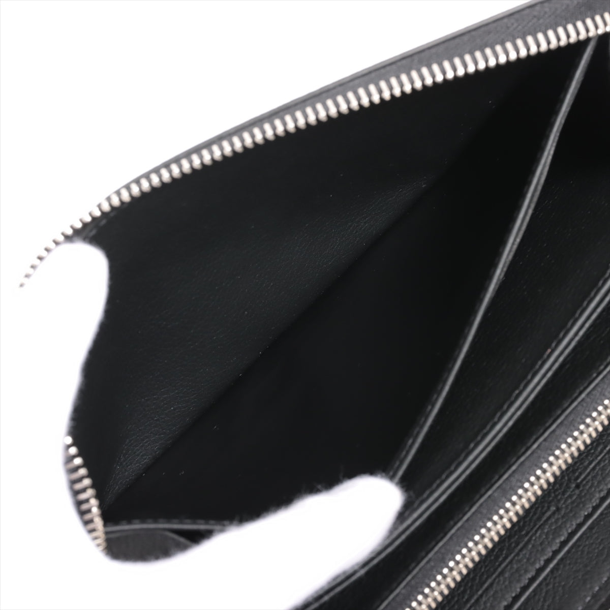 Louis Vuitton LV Logo Zippy Locky M62622 Noneir Round Zip Wallet
